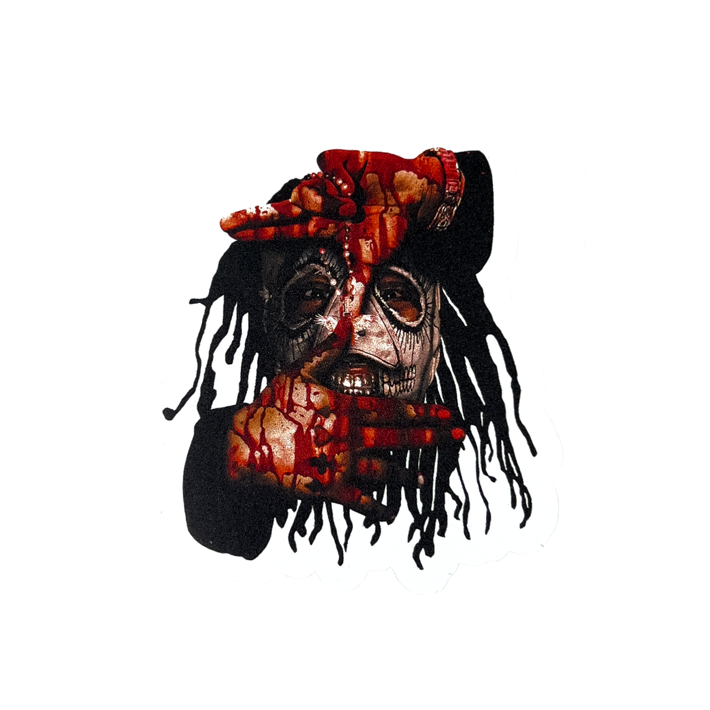 "Blood Hands" Sticker