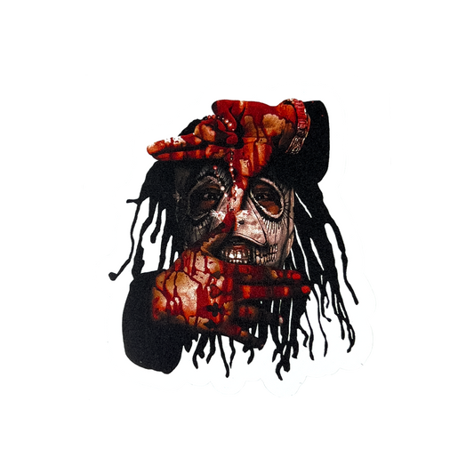 "Blood Hands" Sticker